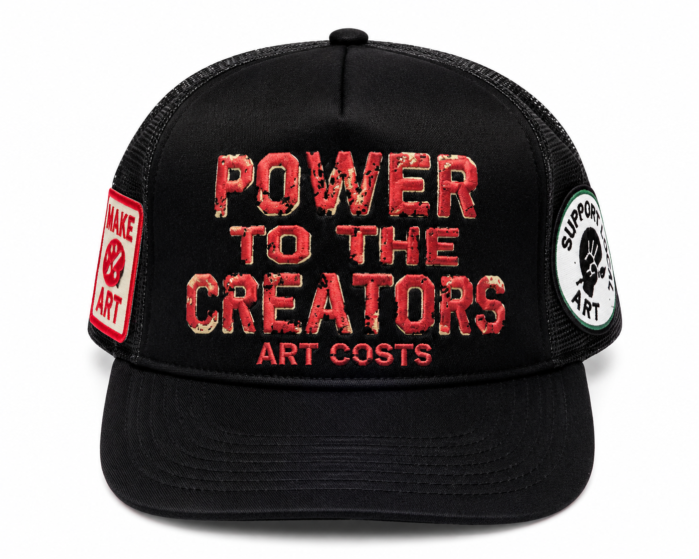 Power to the Creators Original Trucker