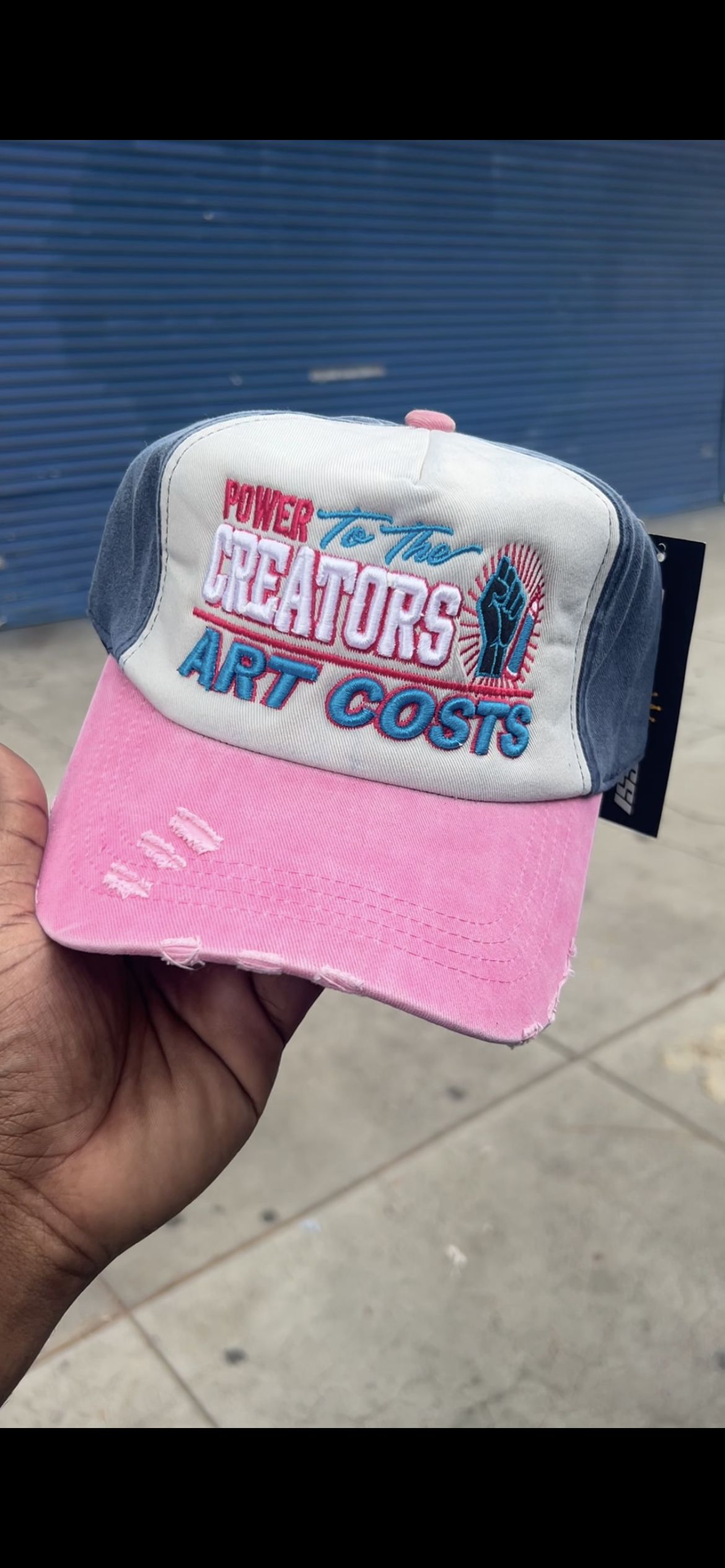 New Art Power to the Creators Trucker