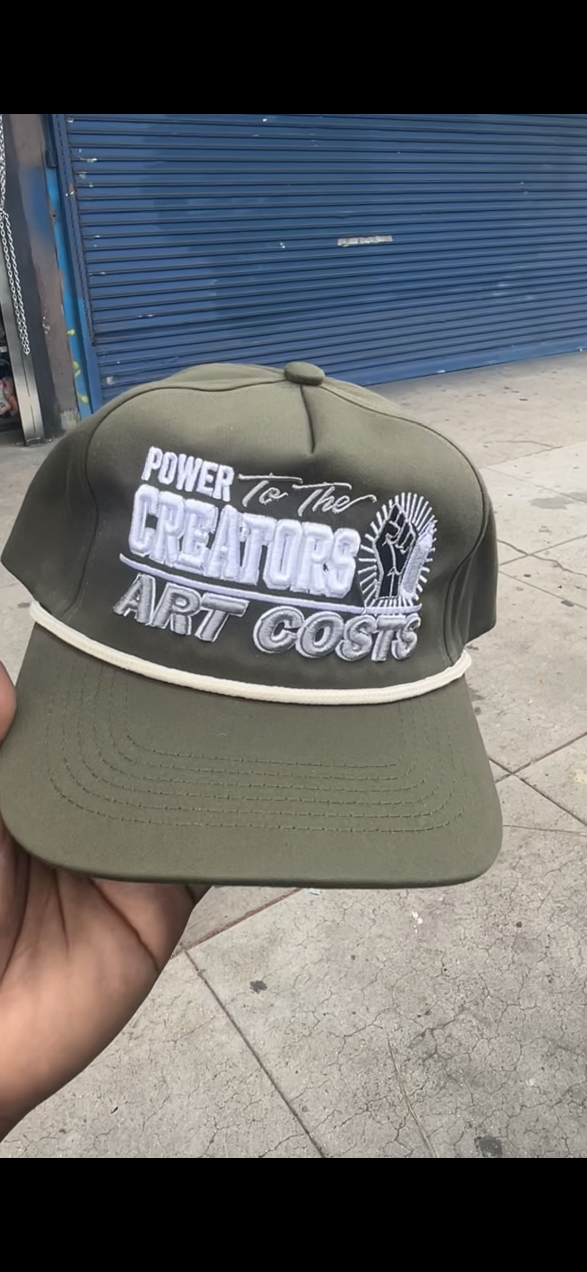 New Art Power to the Creators Trucker