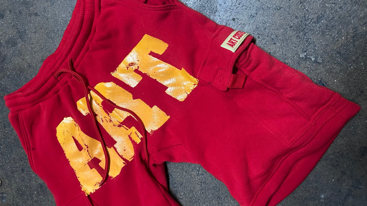 ART simple cargo sweatshorts