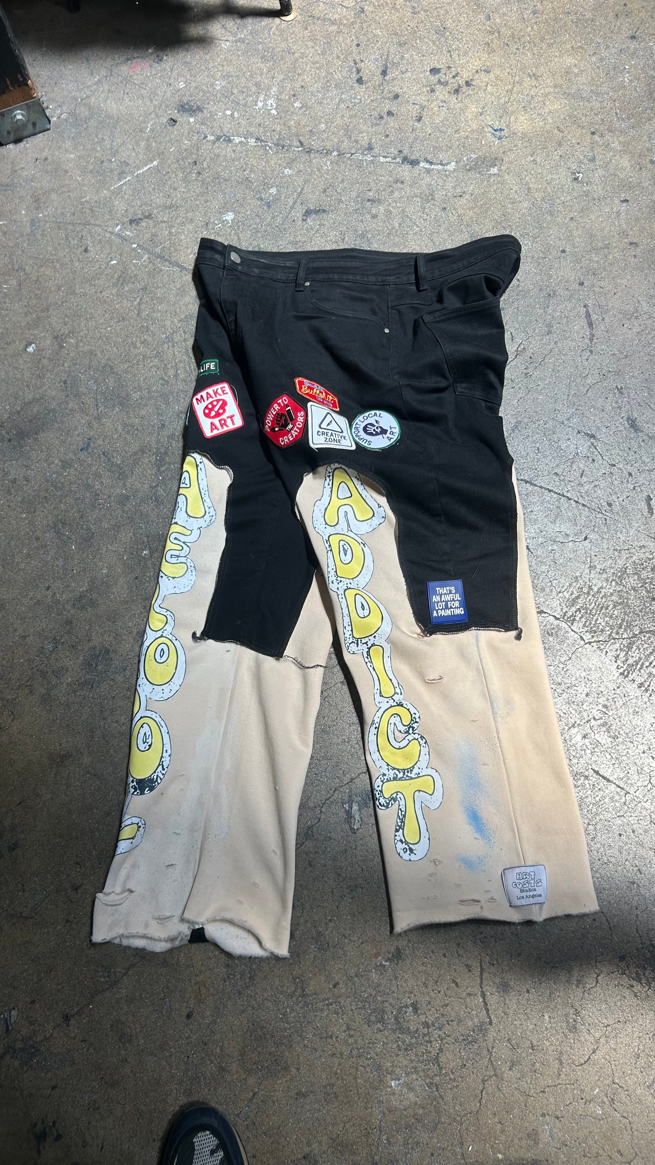 Aerosol Addict custom Denim