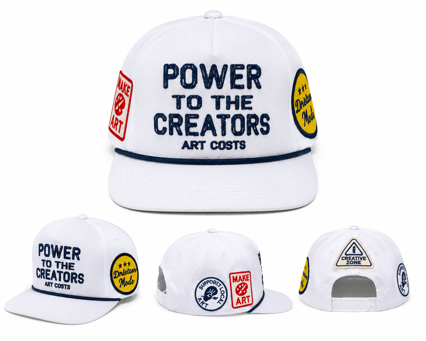 Power to the Creators Original Trucker