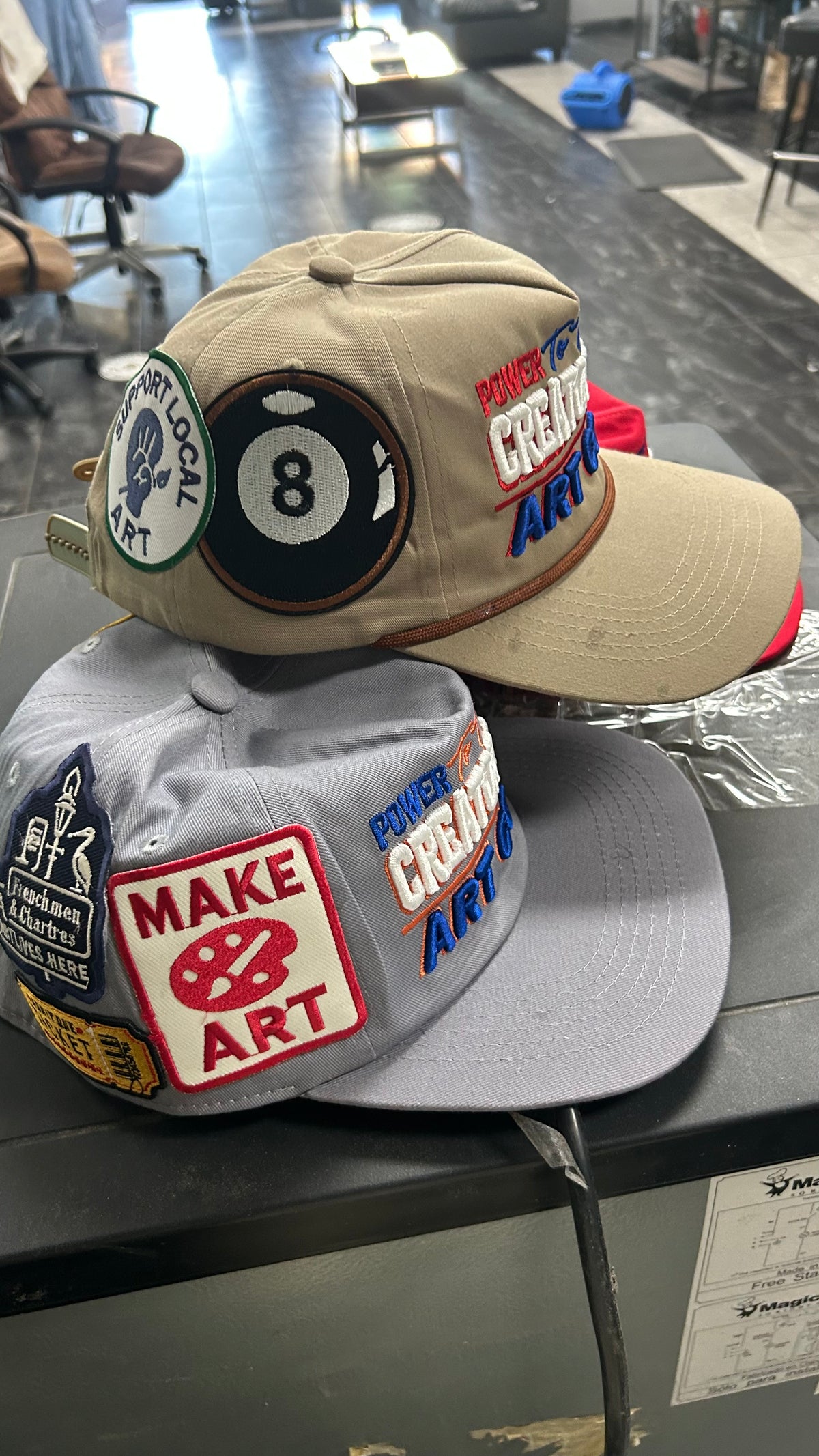 New Art Power to the Creators Trucker