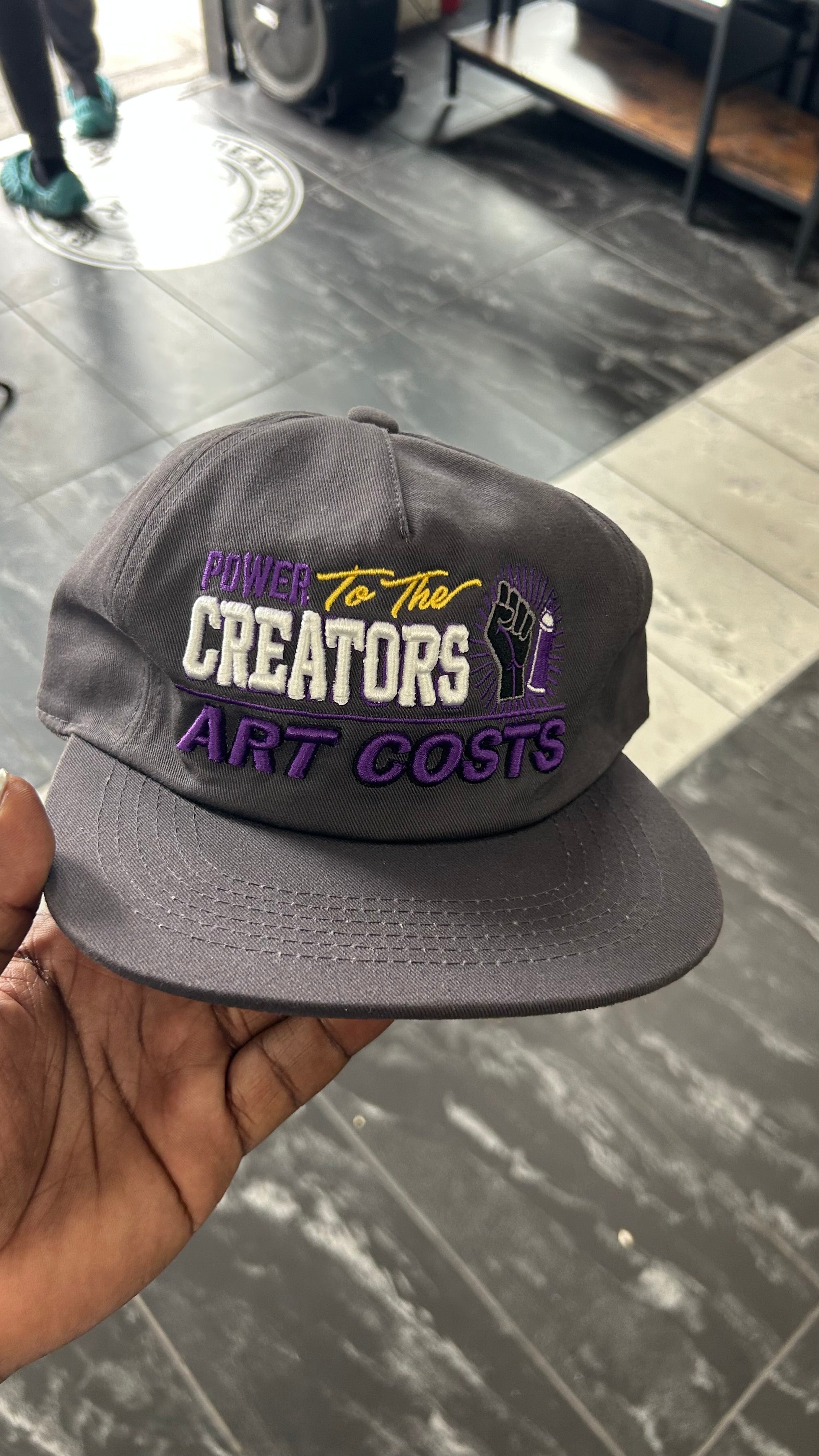 New Art Power to the Creators Trucker