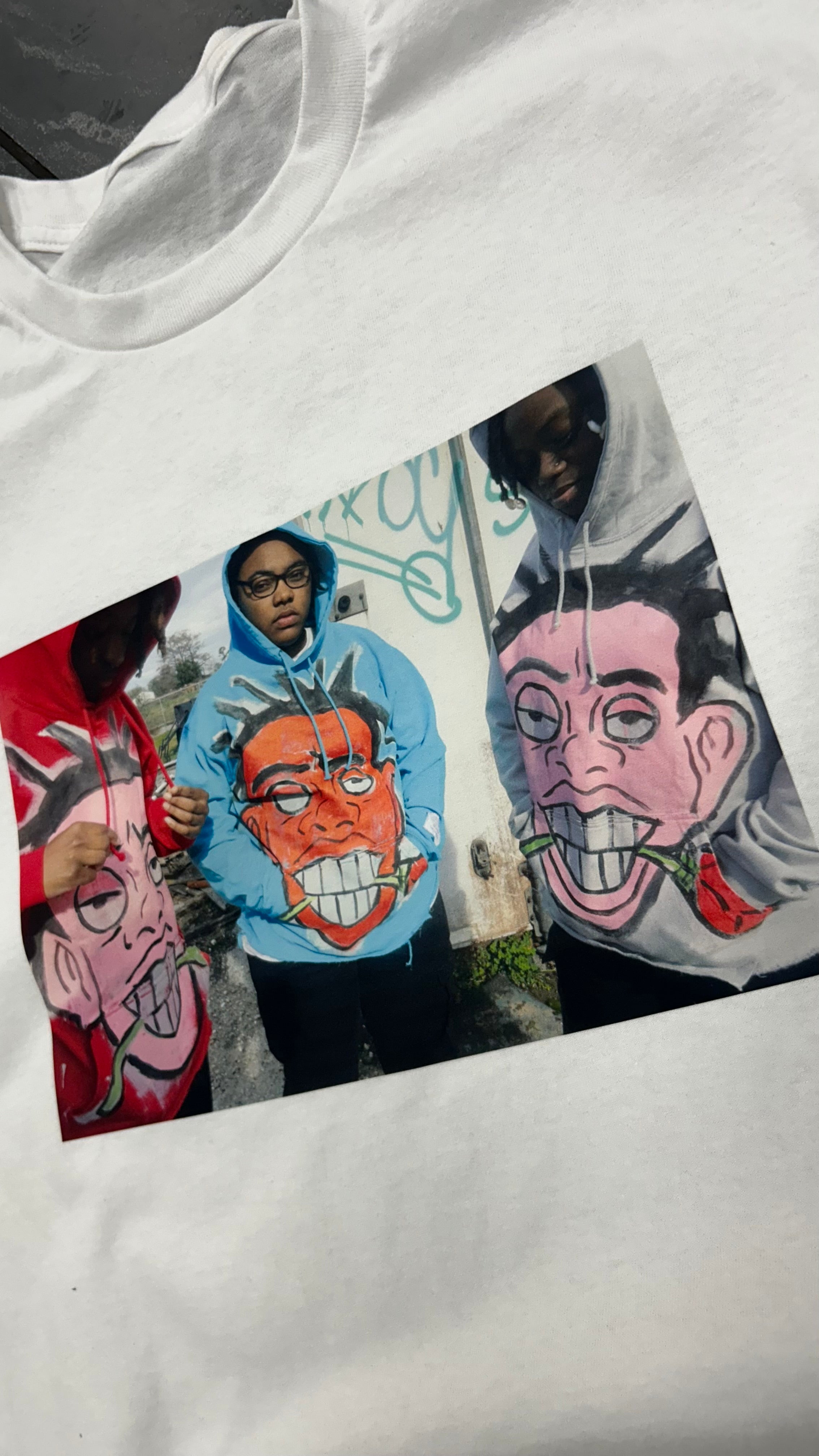 LoverBoy shoot tee