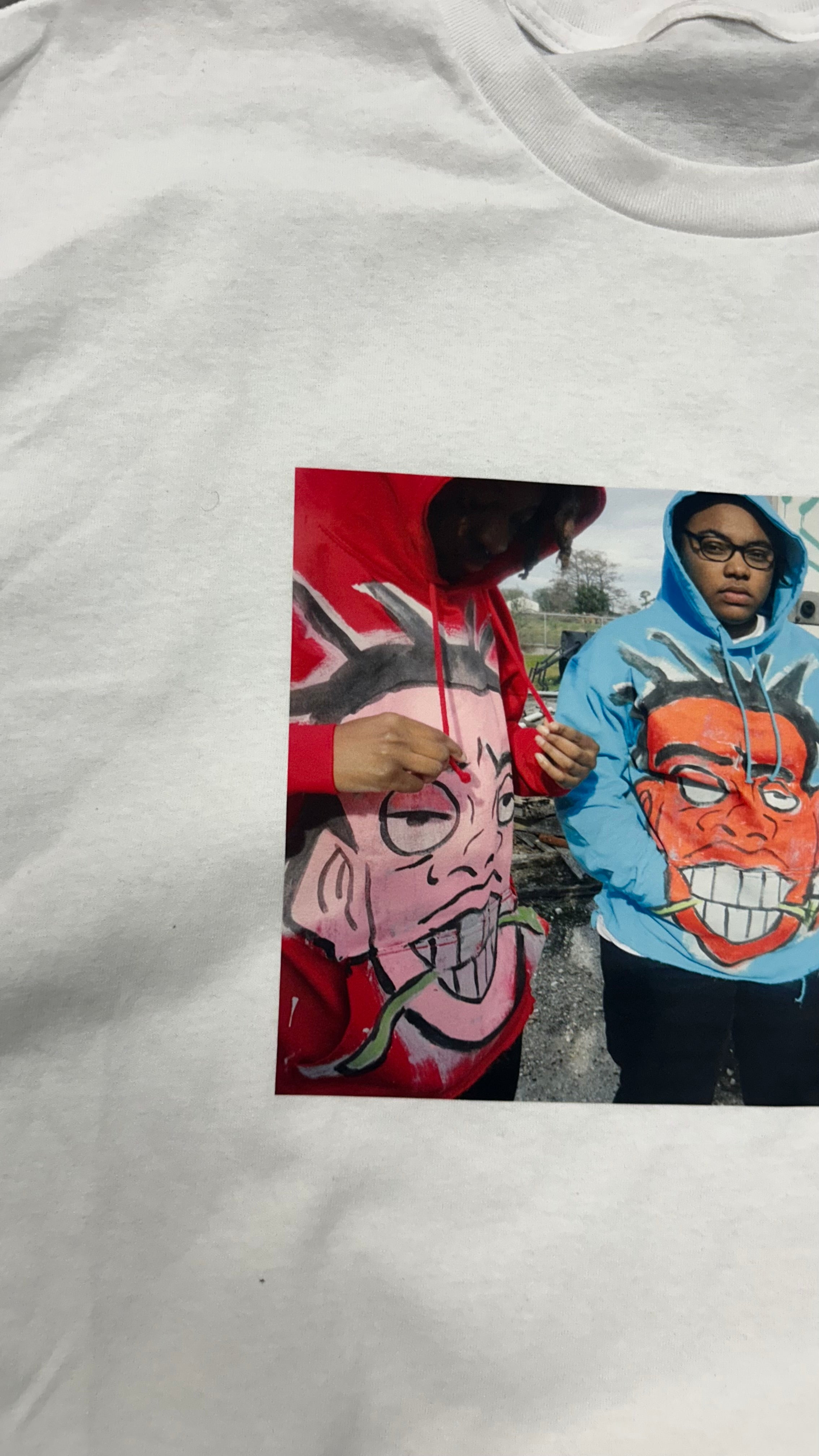 LoverBoy shoot tee