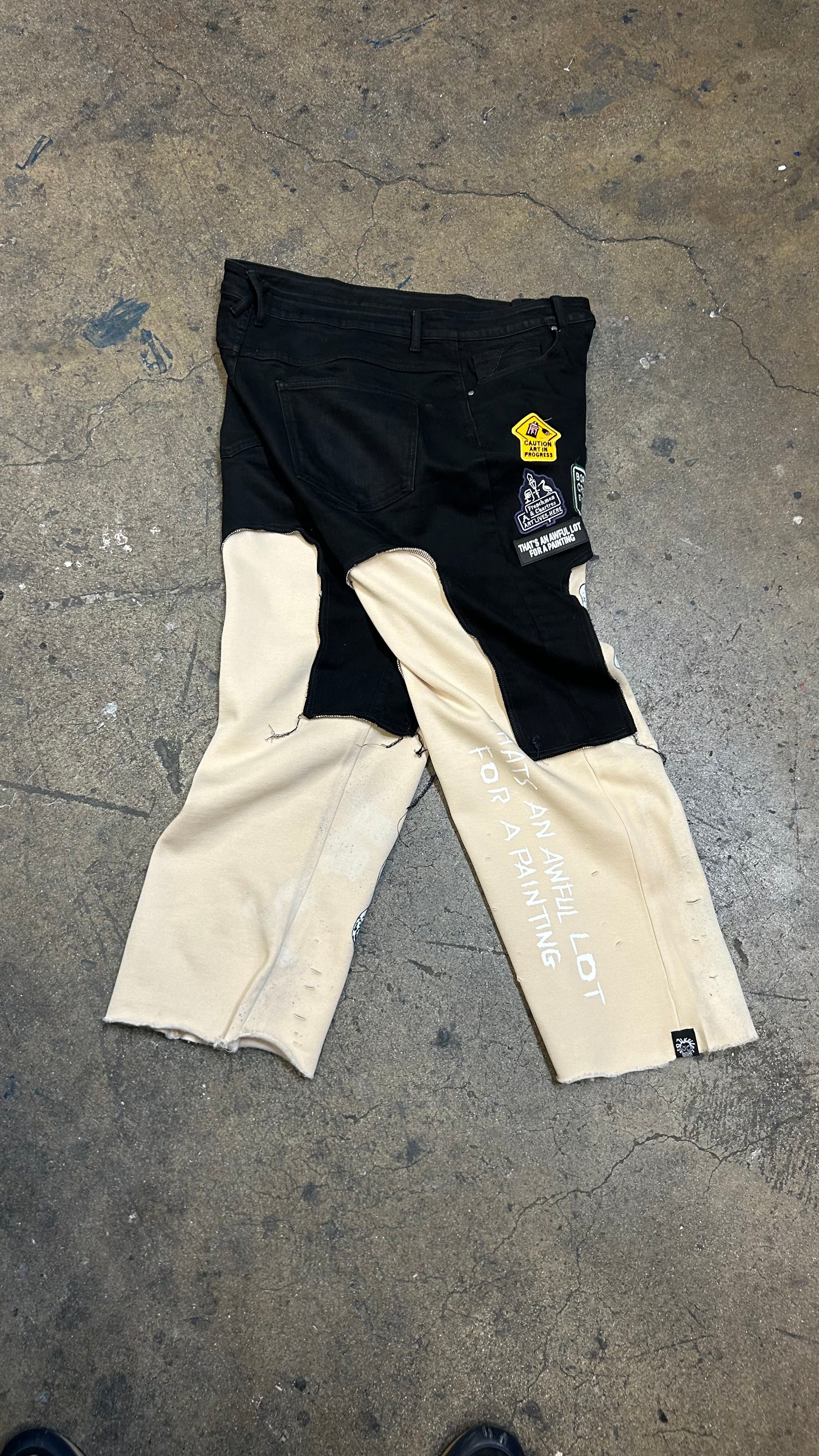Aerosol Addict custom Denim